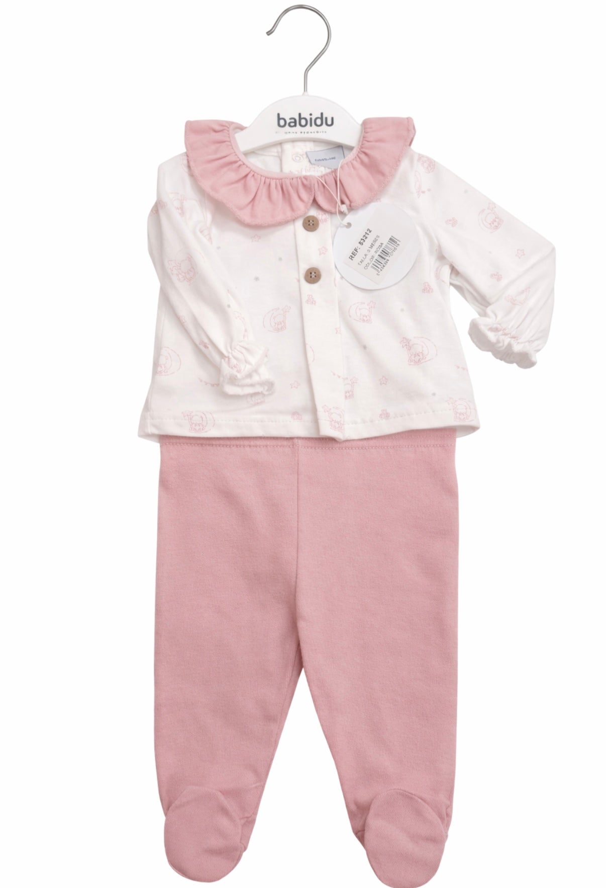 Conjunto Polaina Encanto Rosa BABIDU