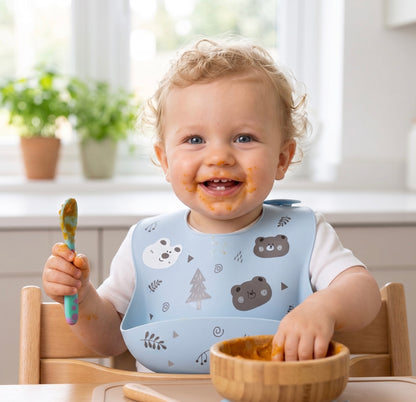 Babero Atrapa Comida Niño