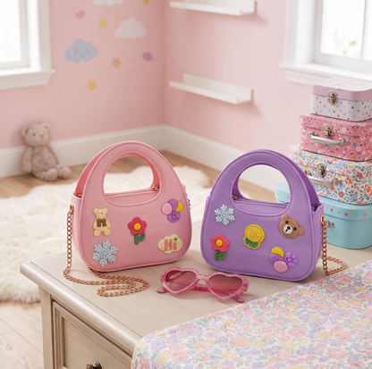 Bolso Modelo Irini con Pegatinas