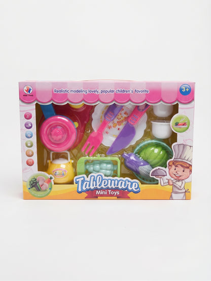 Set de Vajilla y Cocina de Juguete "Tableware Mini Toys"