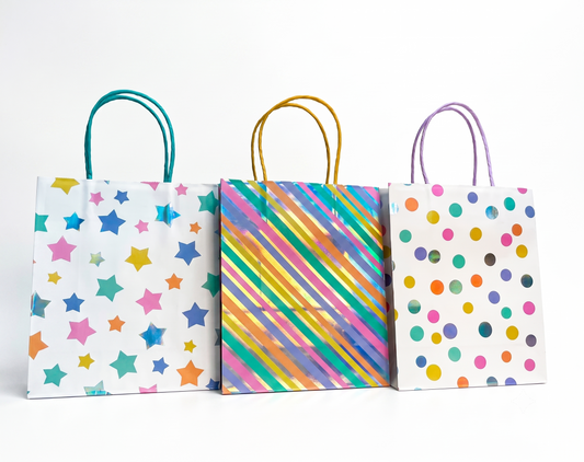 Bolsa de Regalo Puntos, Líneas y Estrellas