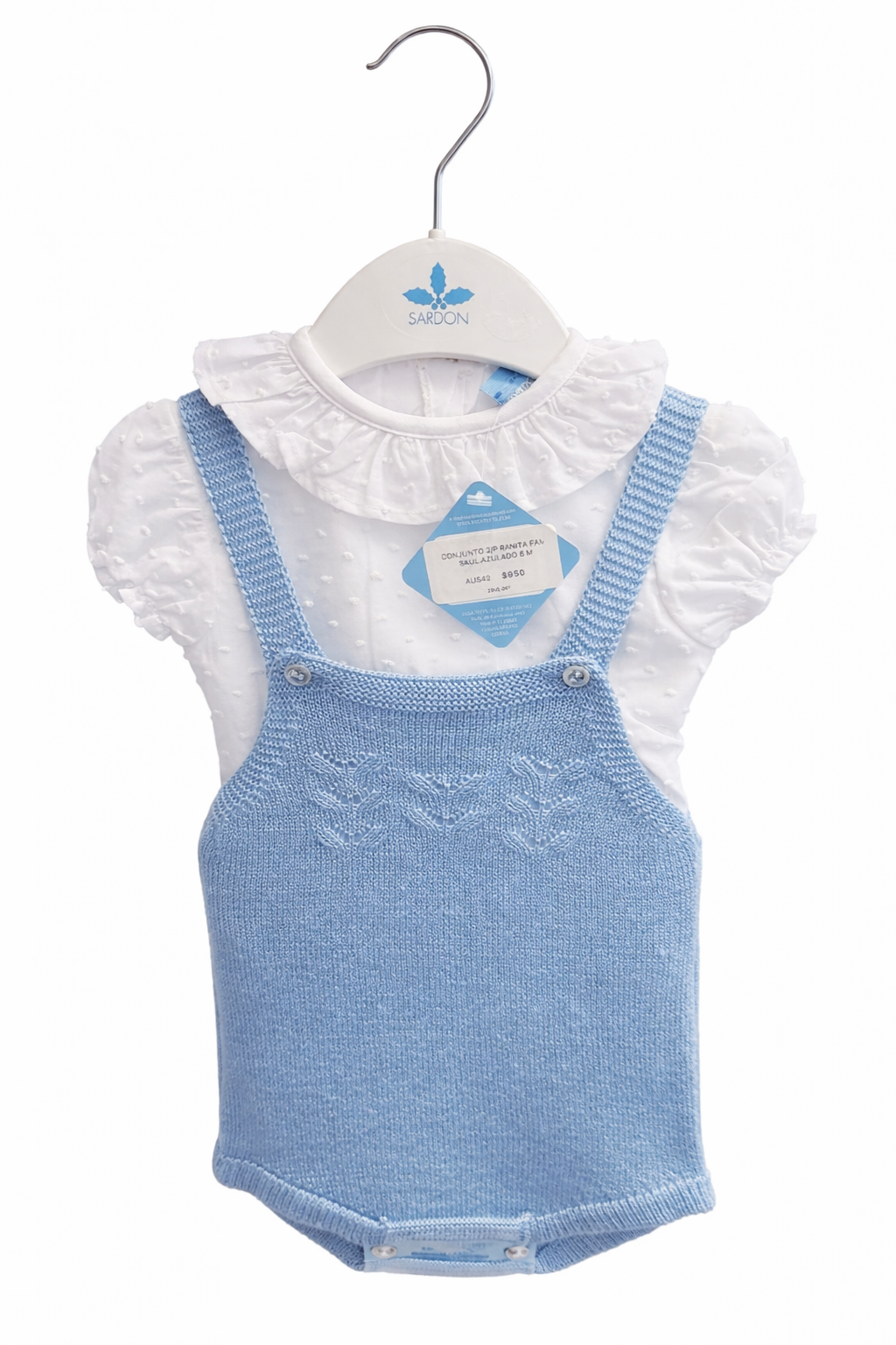 Conjunto 2/P Ranita Fam. Saul Azulado