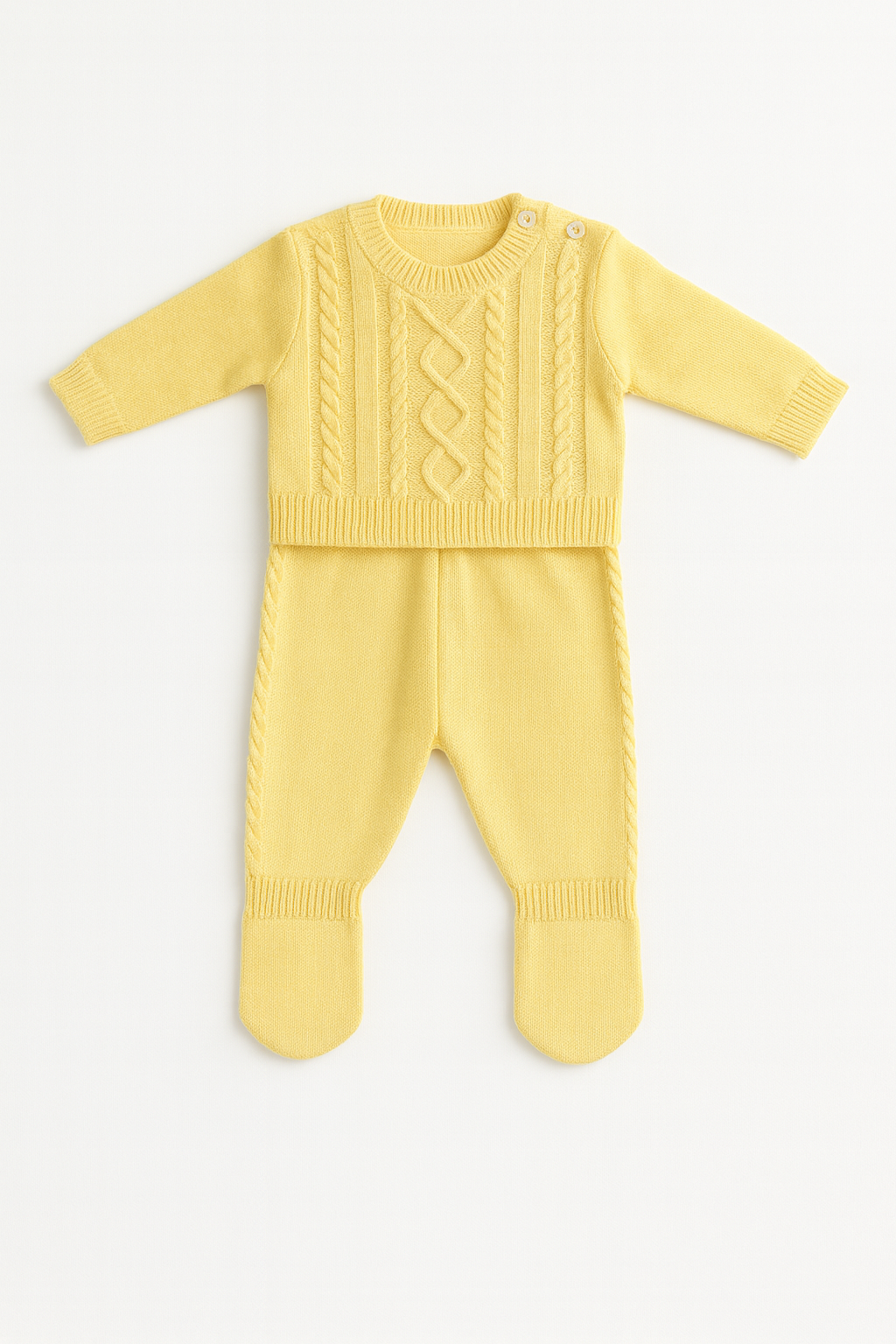 Conjunto Unisex Bonbon Amarillo