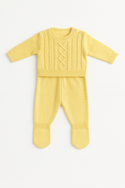 Conjunto Unisex Bonbon Amarillo