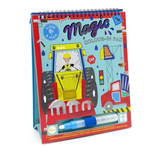 Libreta Mágica Reutilizable Pinta con Agua, Construcción