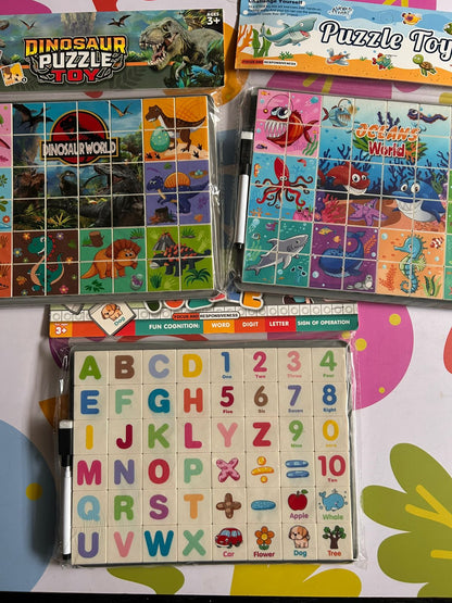 Rompecabezas Principiantes con Pintarron