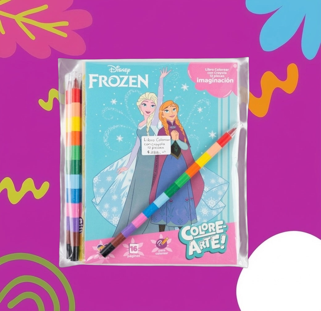 Paquete de Libro De Colorear Con Crayola