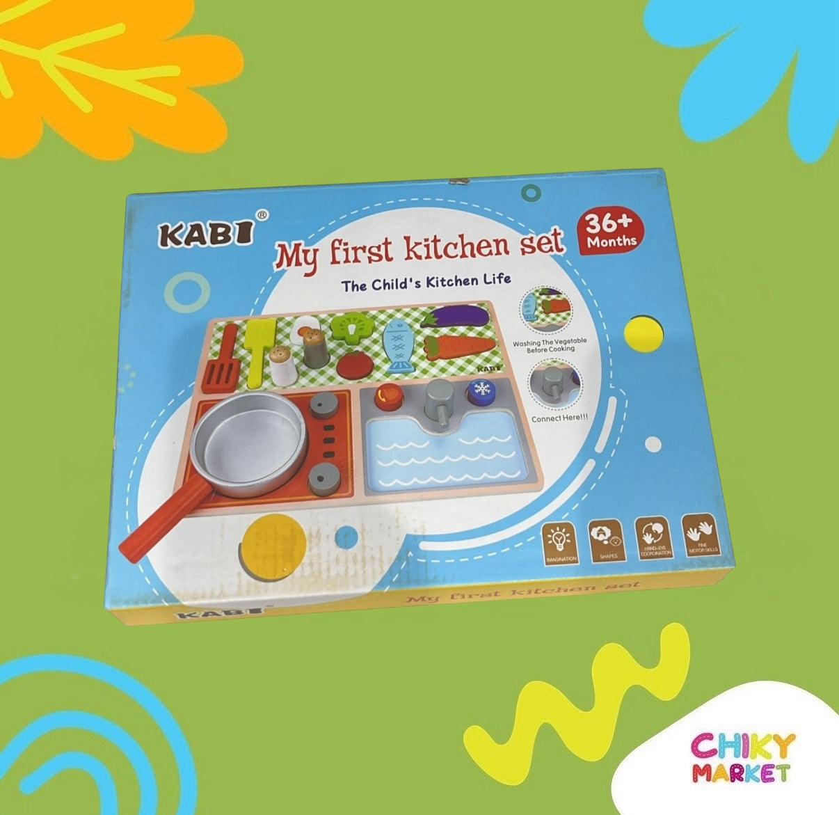 Mi Primera Cocina Didáctica CHIKY MARKET