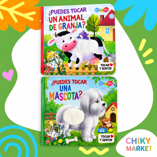 Cuento Puedes Tocar un Animal CHIKY MARKET