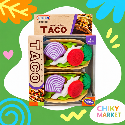 Caja Comida Didáctica CHIKY MARKET