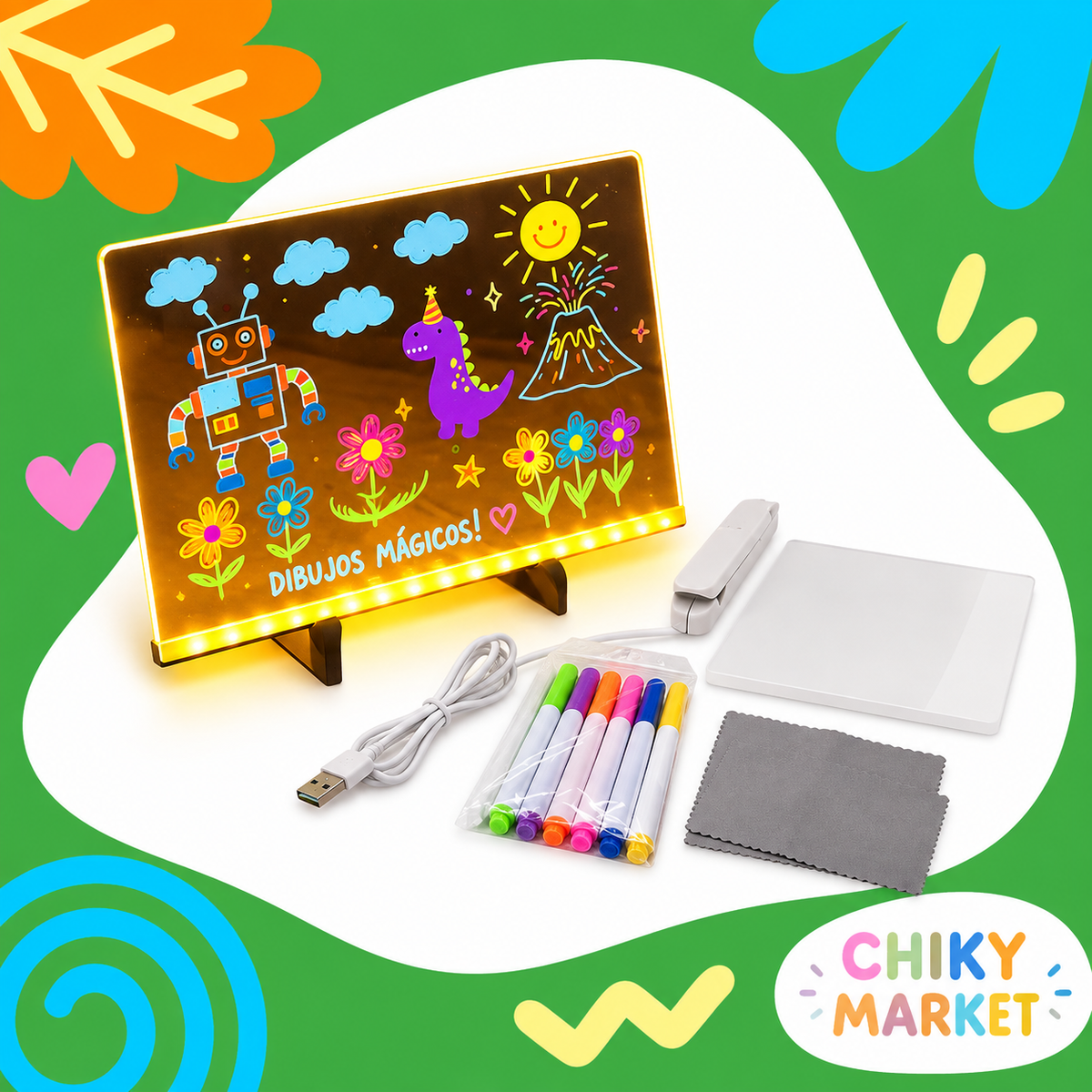 Pizarron Led  CHIKY MARKET