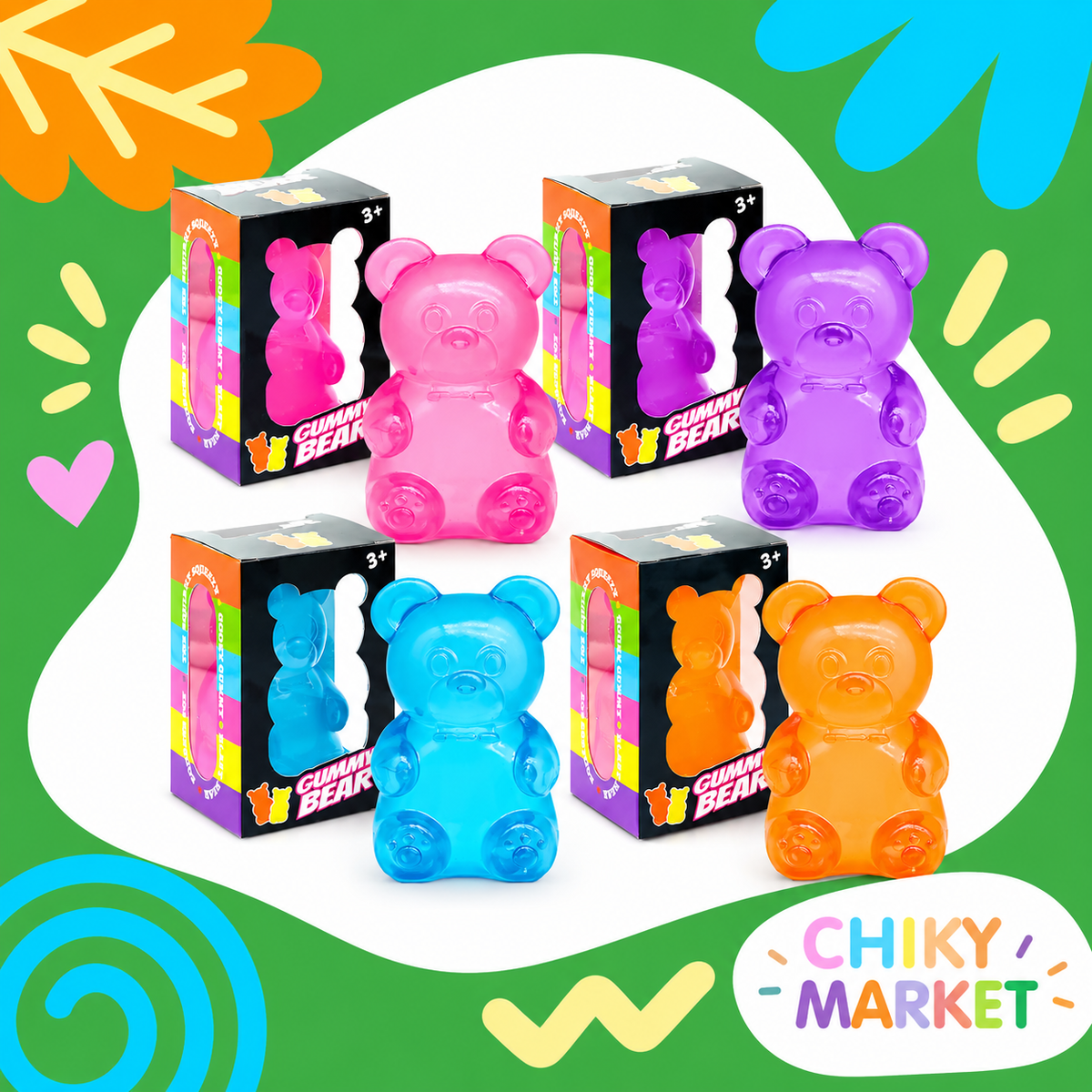 Oso Squishi Gummy Bear CHIKY MARKET