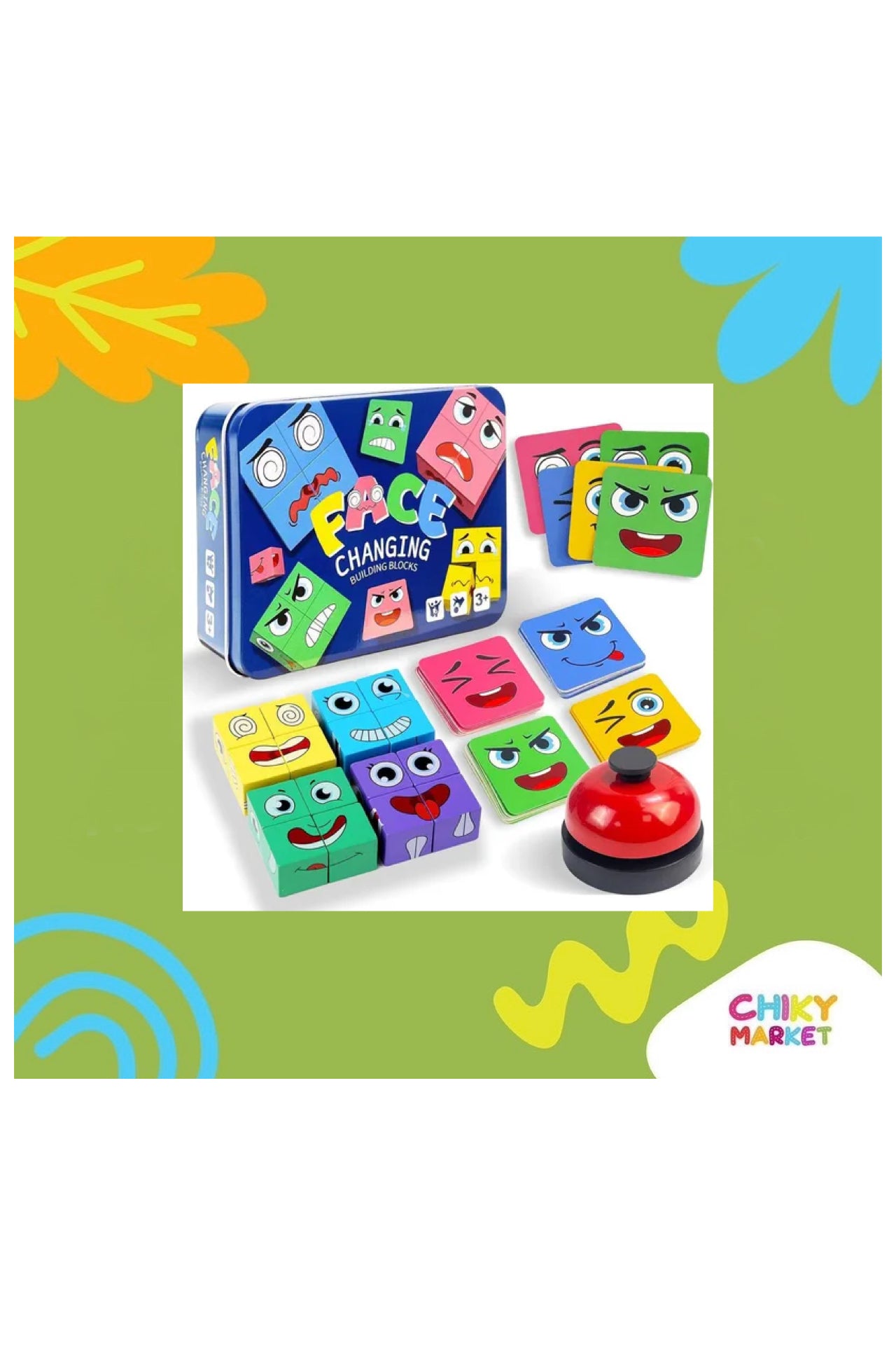 Juego Emoji "Caja Metal" CHIKY MARKET