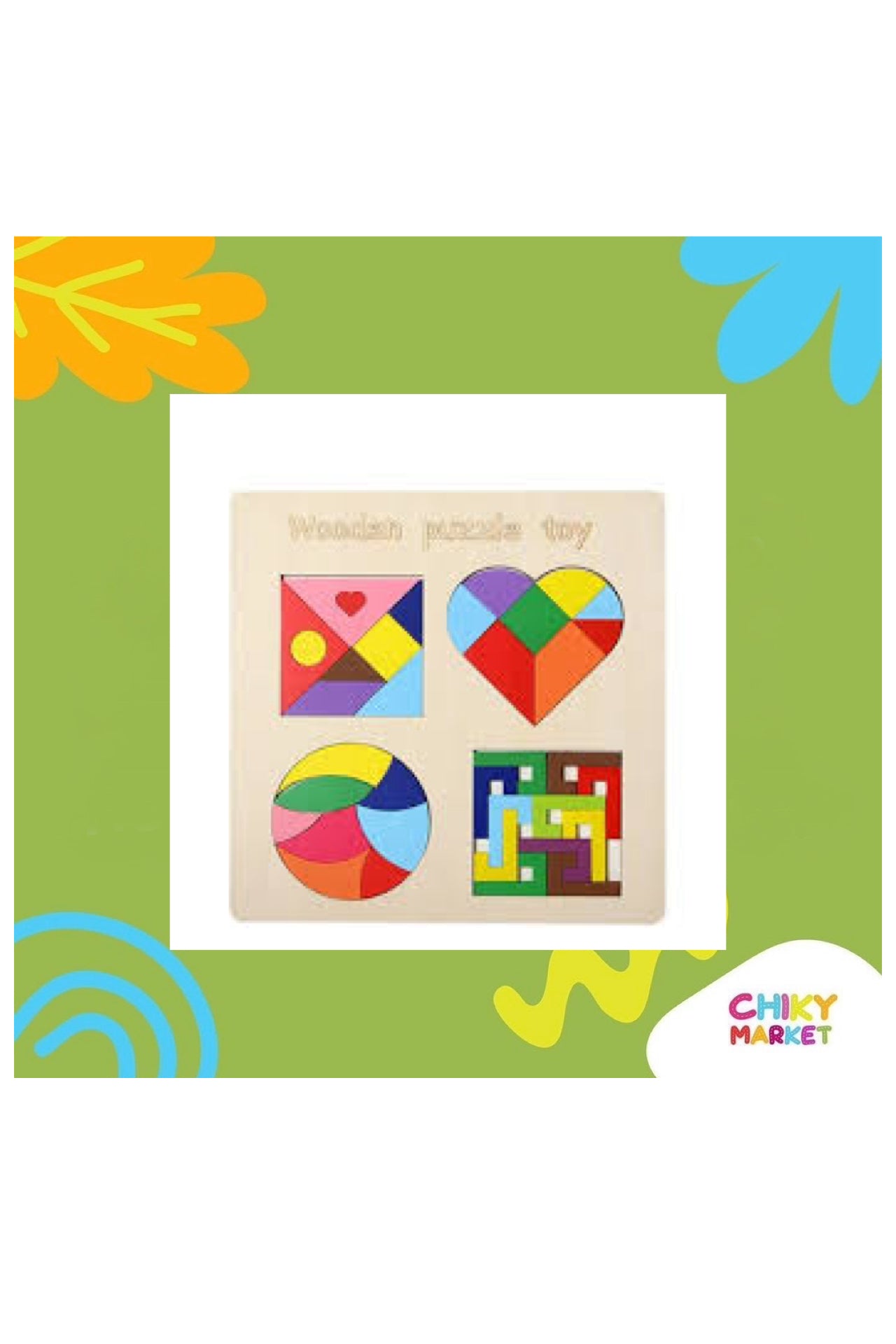 Tablero Colores Tangram