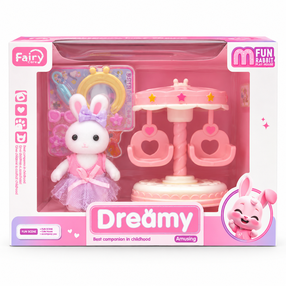 Dreamy Fairy Care - Móvil Carrusel con Conejo