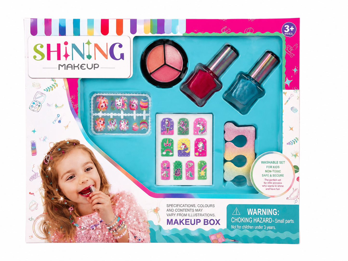 Shining Makeup - Caja de Maquillaje Infantil