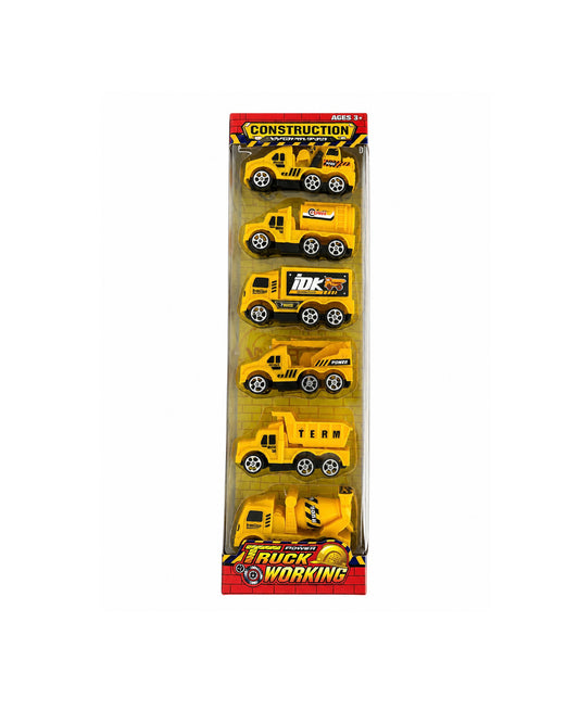 Set 6 Camiones de Construcción Truck Working
