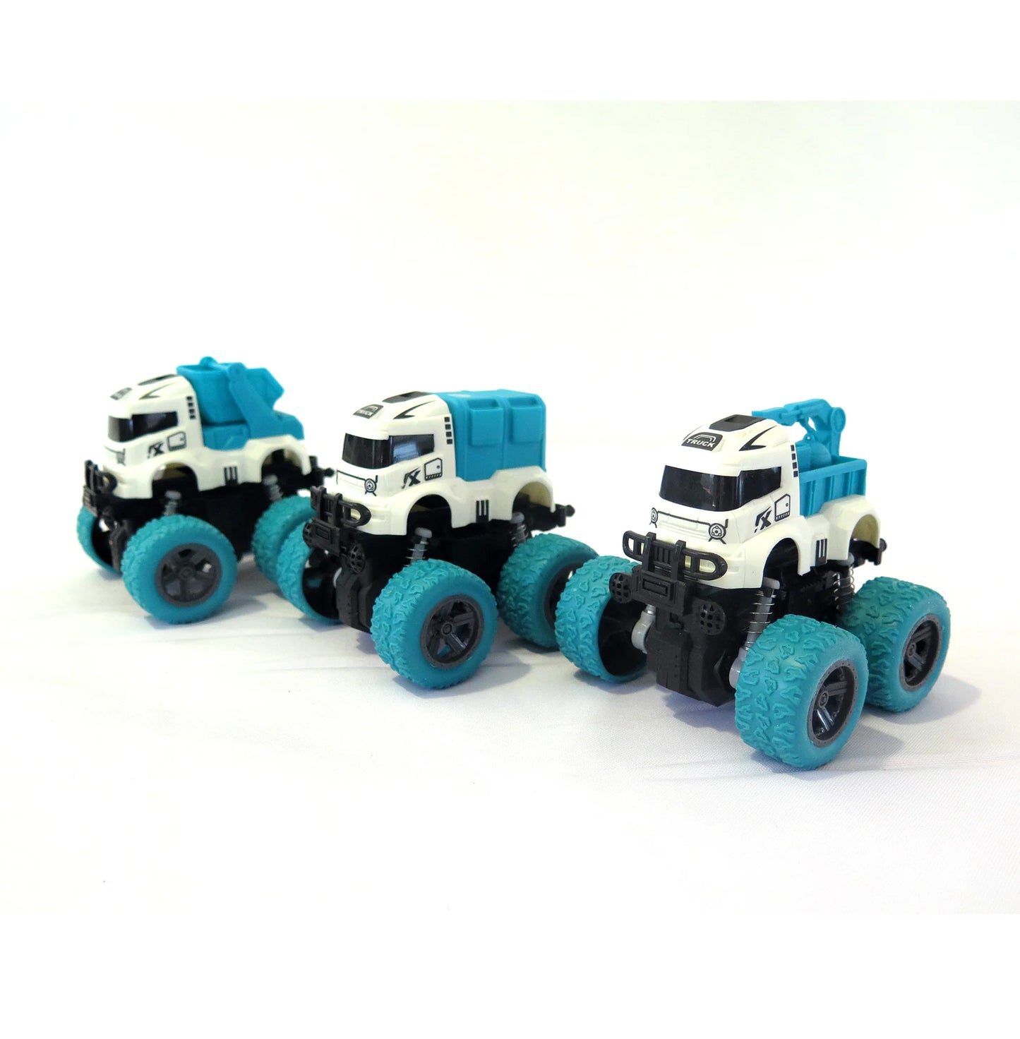 Camioneta Monster Truck Turquesa