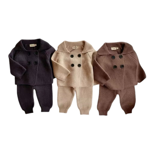 Conjunto de Dos Piezas de Punto Braulio