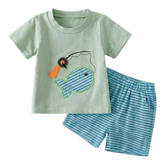 Conjunto de Verano Niño Pescadito