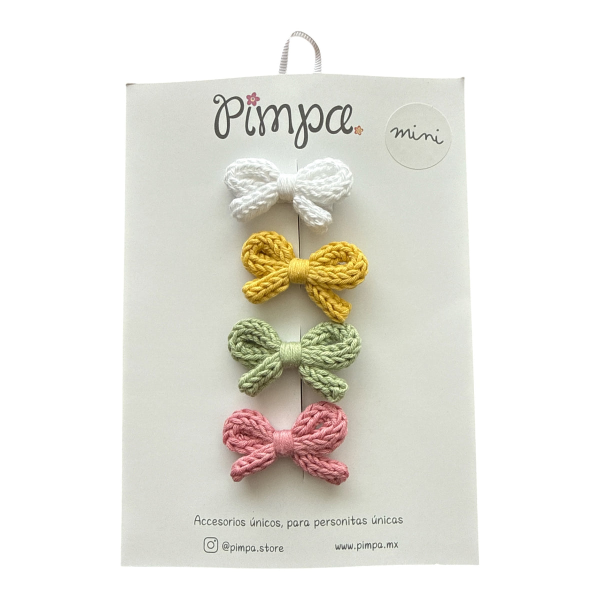 Mini Micaela - set de 4 pincitas 3cm