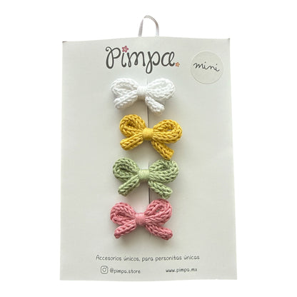 Mini Micaela - set de 4 pincitas 3cm