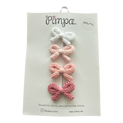 Mini Micaela - set de 4 pincitas 3cm