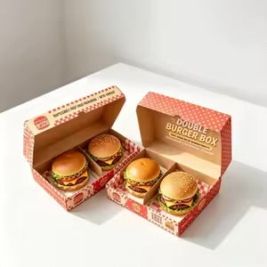 Squishy Hamburguesa con Partes Separables y Papel