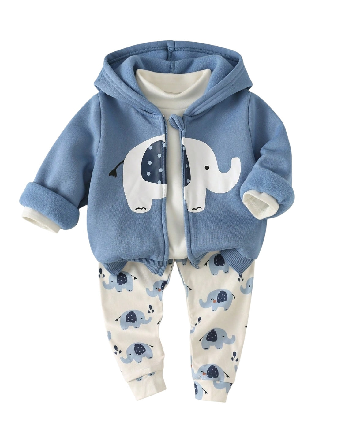 Conjunto Elefante Azul Niño