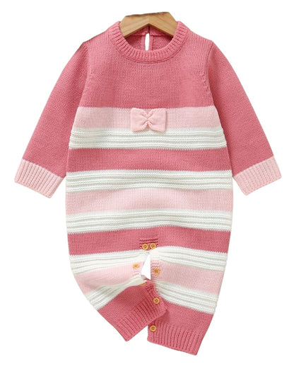Mono Punto Rayado Rosa Darla