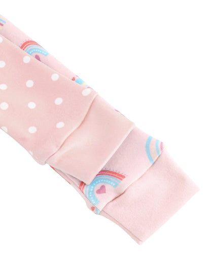 Pijama de Niña Arcoiris o Puntos