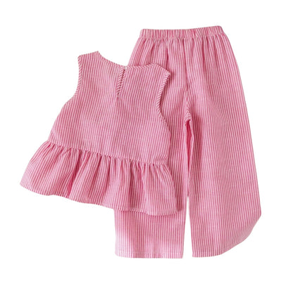 Conjunto Rayas Rosas