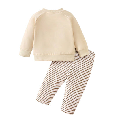 Conjunto Dino con Pantalon Rayado