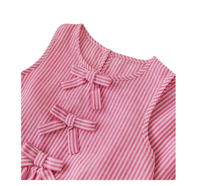 Conjunto Rayas Rosas