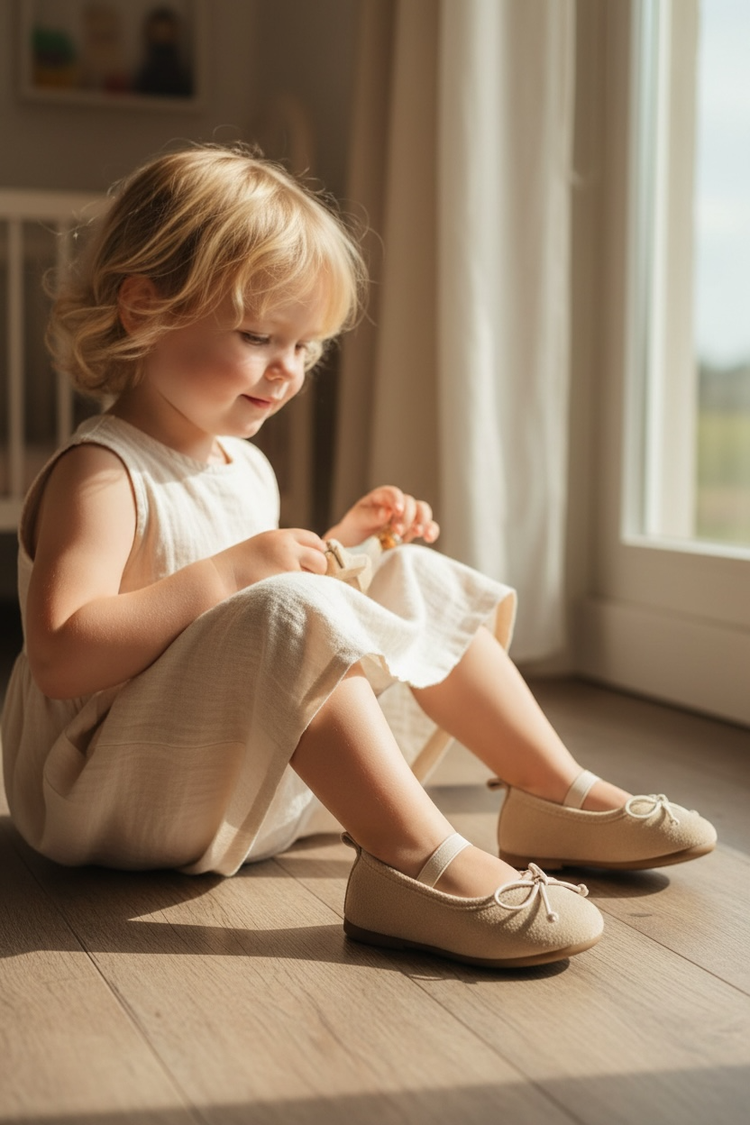 Zapato Ballerinas Beige