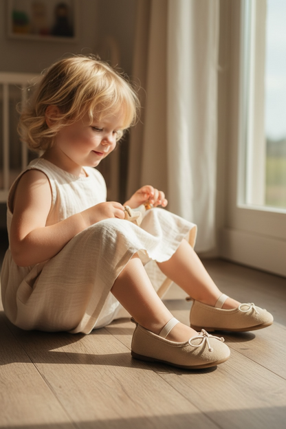 Zapato Ballerinas Beige