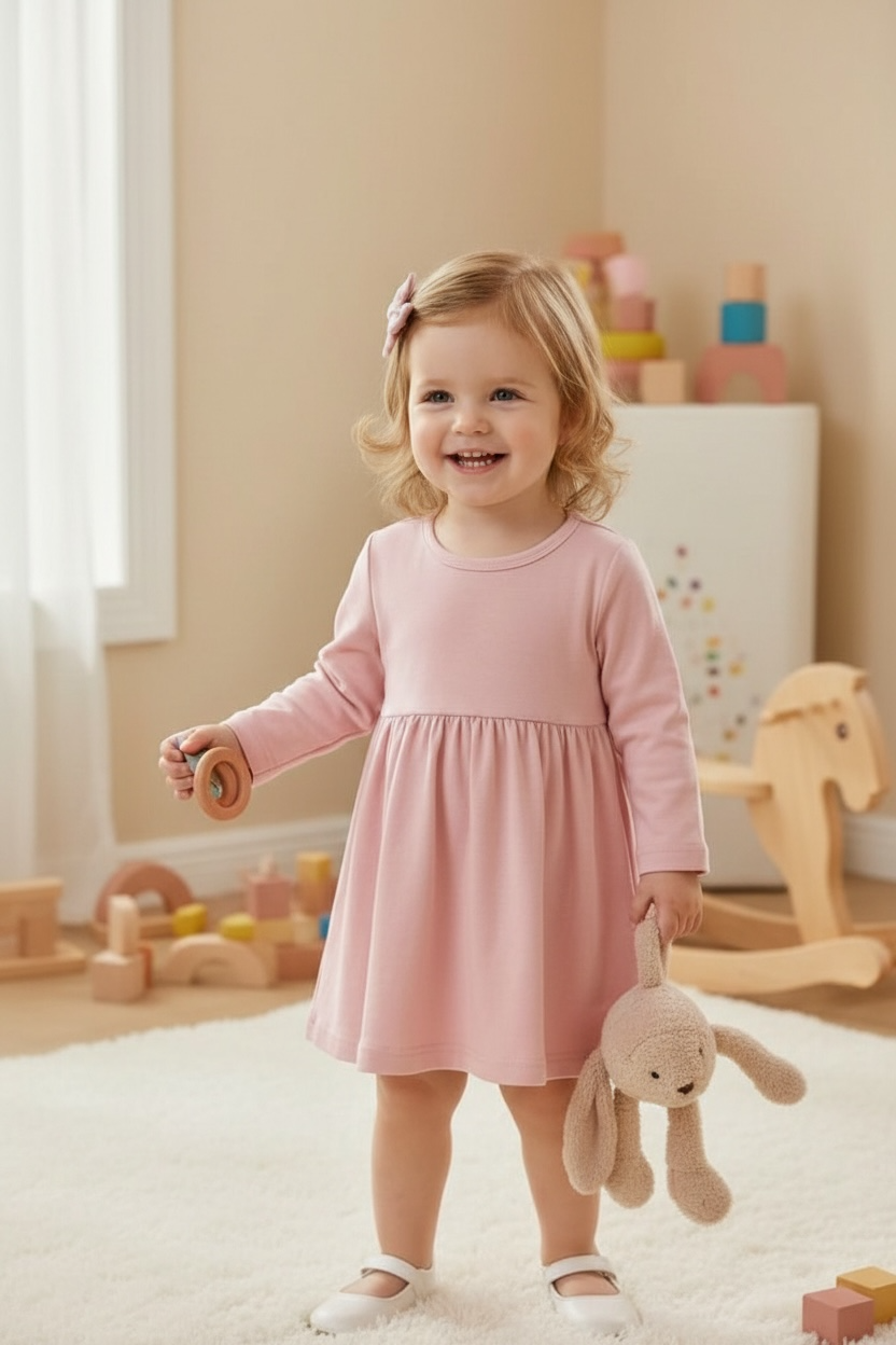 Vestido Rosa Allegra