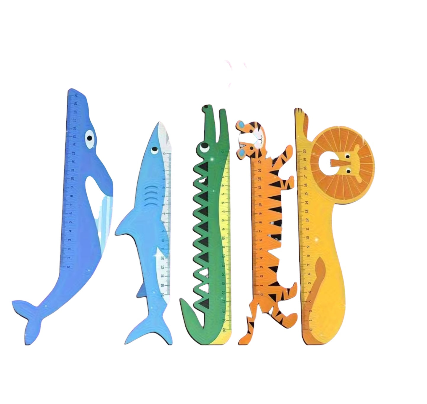 Regla Madera Animalitos