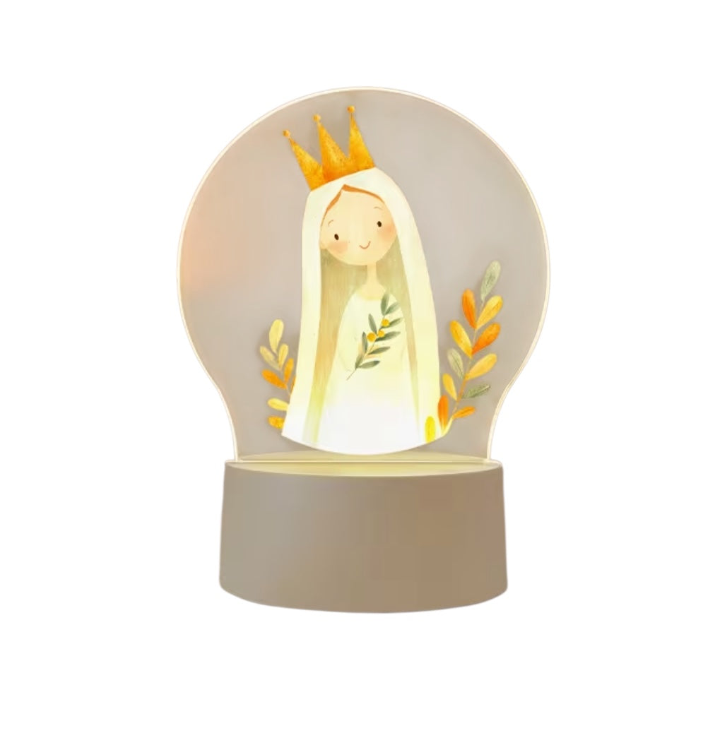 Virgen Luz Led