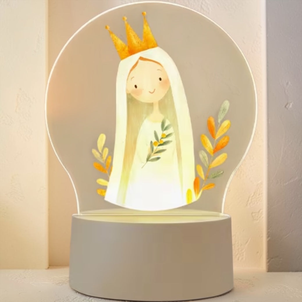 Virgen Luz Led