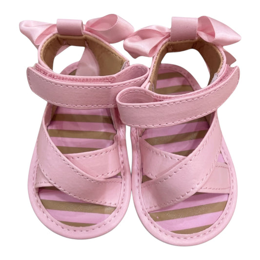Huarache Moñito Rosa