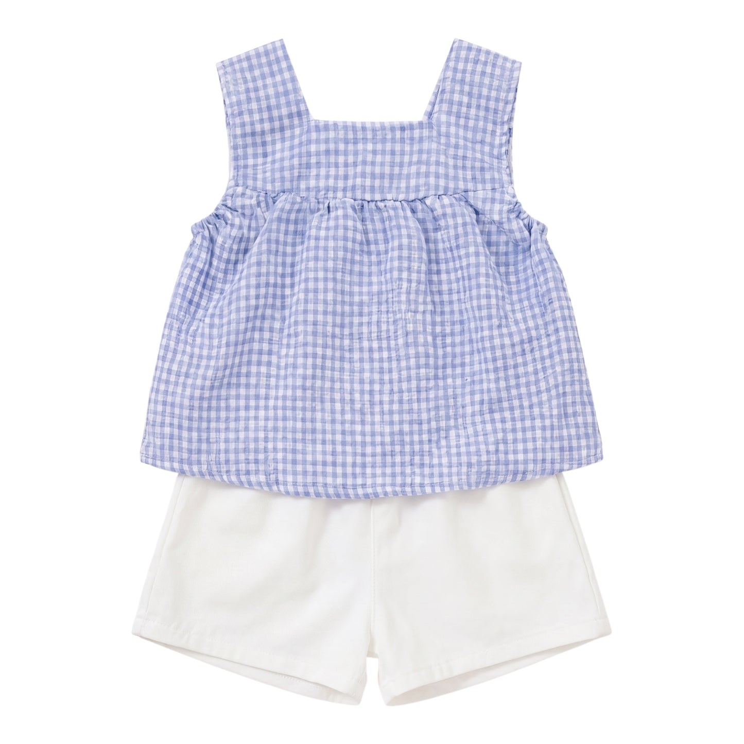 Conjunto 2 Piezas Verano Niña Cuadros