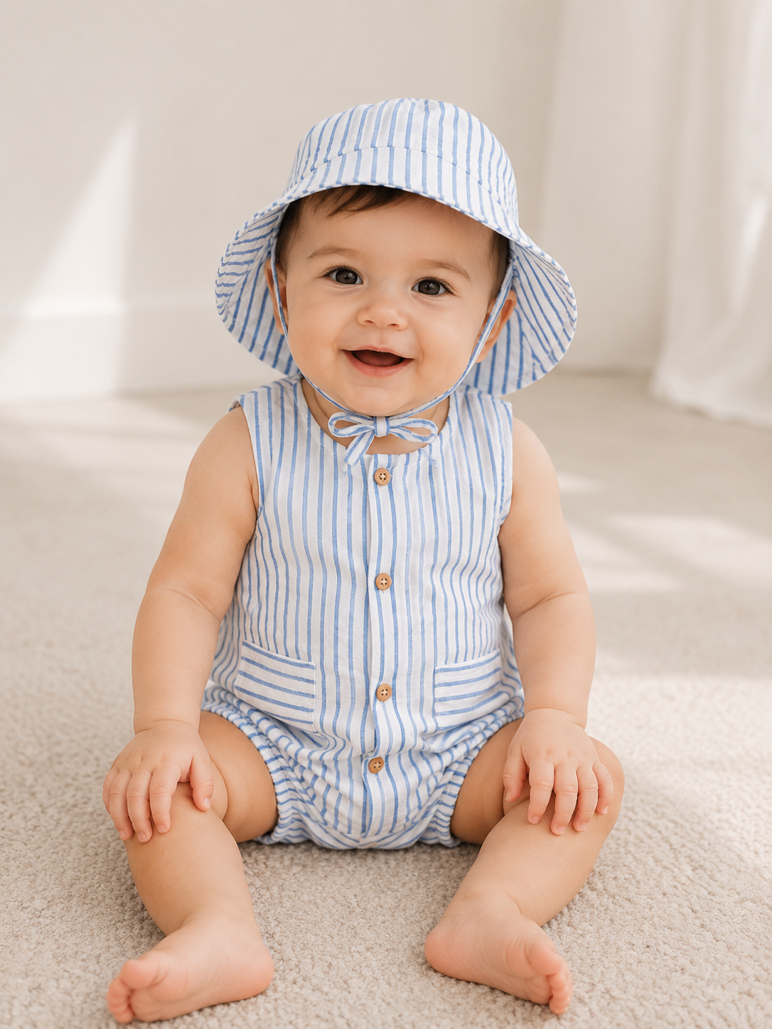 Enterizo con Sombrero Unisex Brisa