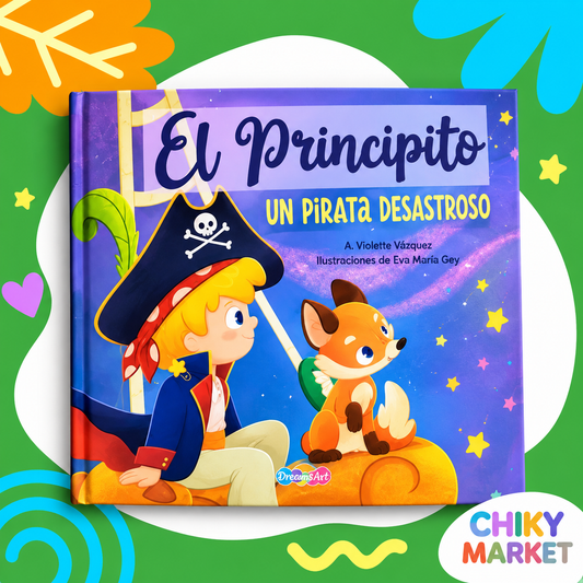 Cuento Un Pirata Desastroso Principito CHIKY MARKET