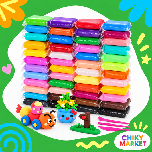 Paquete De 30 Foamy Moldeable CHIKY MARKET