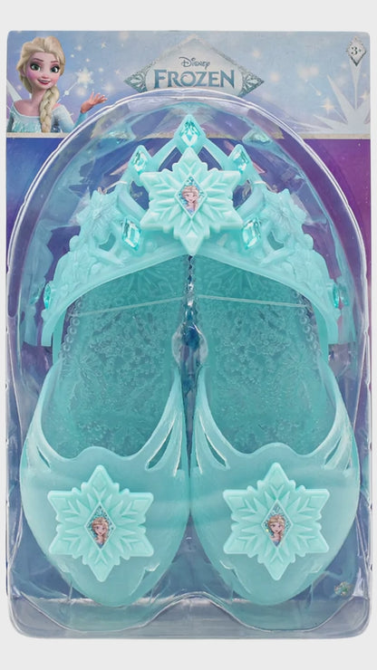 Zapatillas y Corona Frozen
