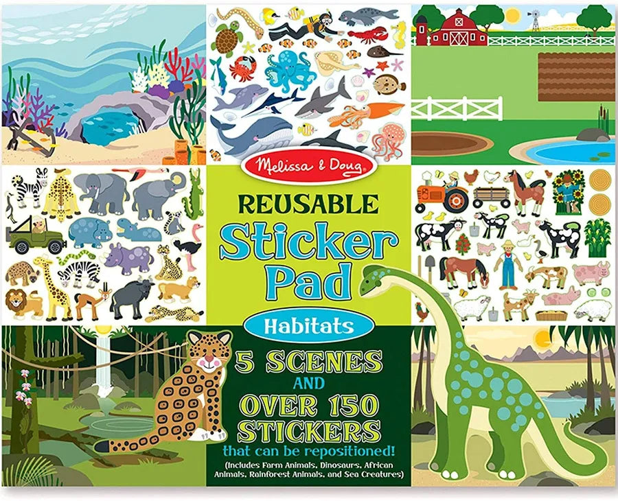 Melissa & Doug Libro de Autoadhesivos, El Mar
