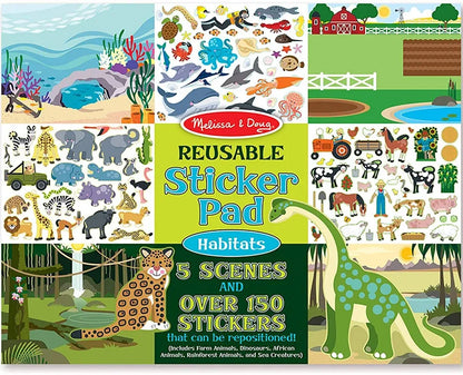 Melissa & Doug Libro de Autoadhesivos, El Mar